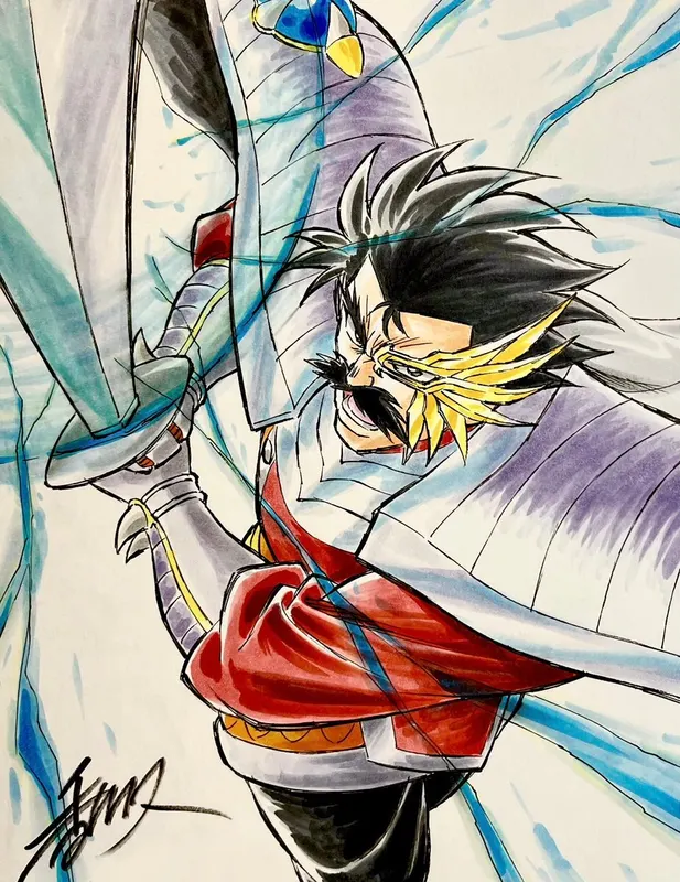 Educational authentic reference image (FvxcS7AaIAA0_eV). — educational authentic (REAL) shikishi reference associated with Hisashi Kagawa