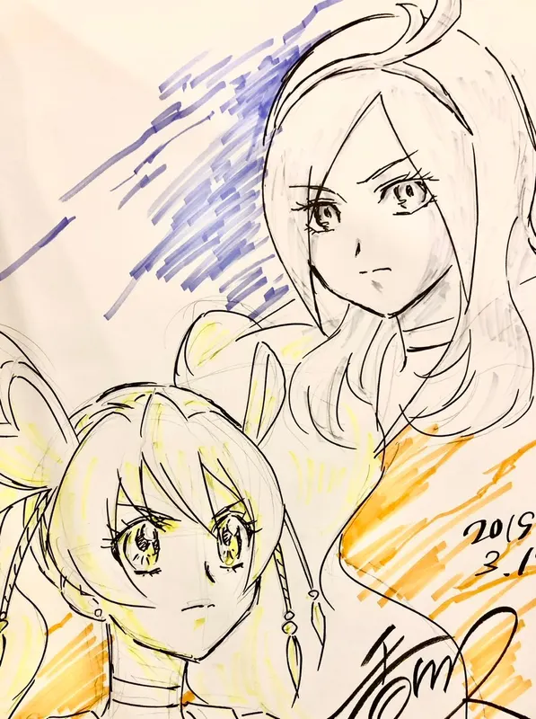 Educational authentic reference image (FcD0KRBaQAAMoML). — educational authentic (REAL) shikishi reference associated with Hisashi Kagawa