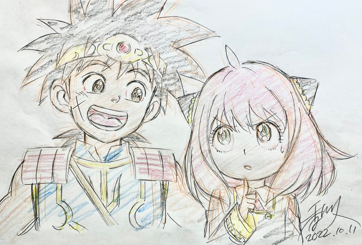 Educational authentic reference image (FfMI0LjUAAAJALD). — educational authentic (REAL) shikishi reference associated with Hisashi Kagawa