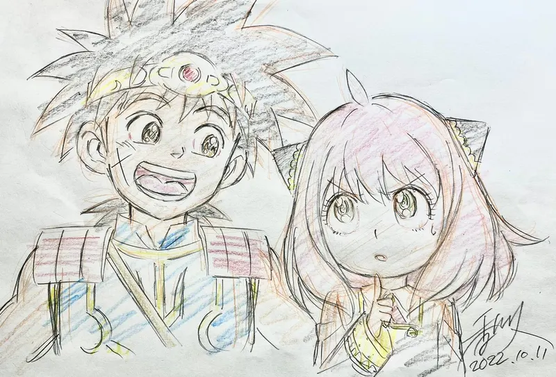 Educational authentic reference image (FfMI0LjUAAAJALD). — educational authentic (REAL) shikishi reference associated with Hisashi Kagawa