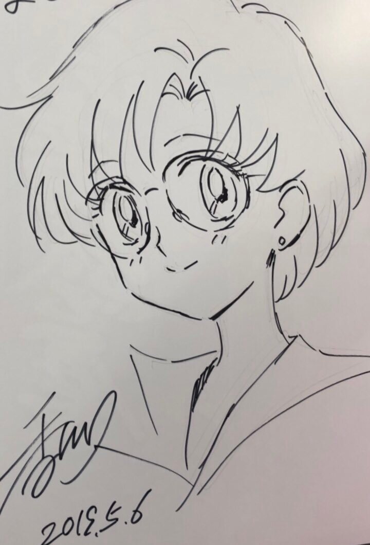 Educational authentic reference image (E-3CLrkVIA4_2e9). — educational authentic (REAL) shikishi reference associated with Hisashi Kagawa