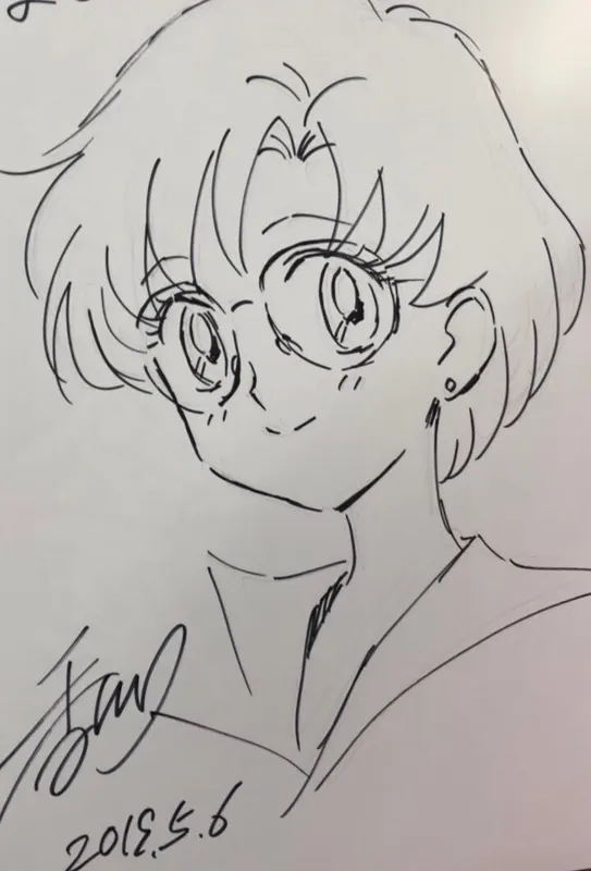 Educational authentic reference image (E-3CLrkVIA4_2e9). — educational authentic (REAL) shikishi reference associated with Hisashi Kagawa