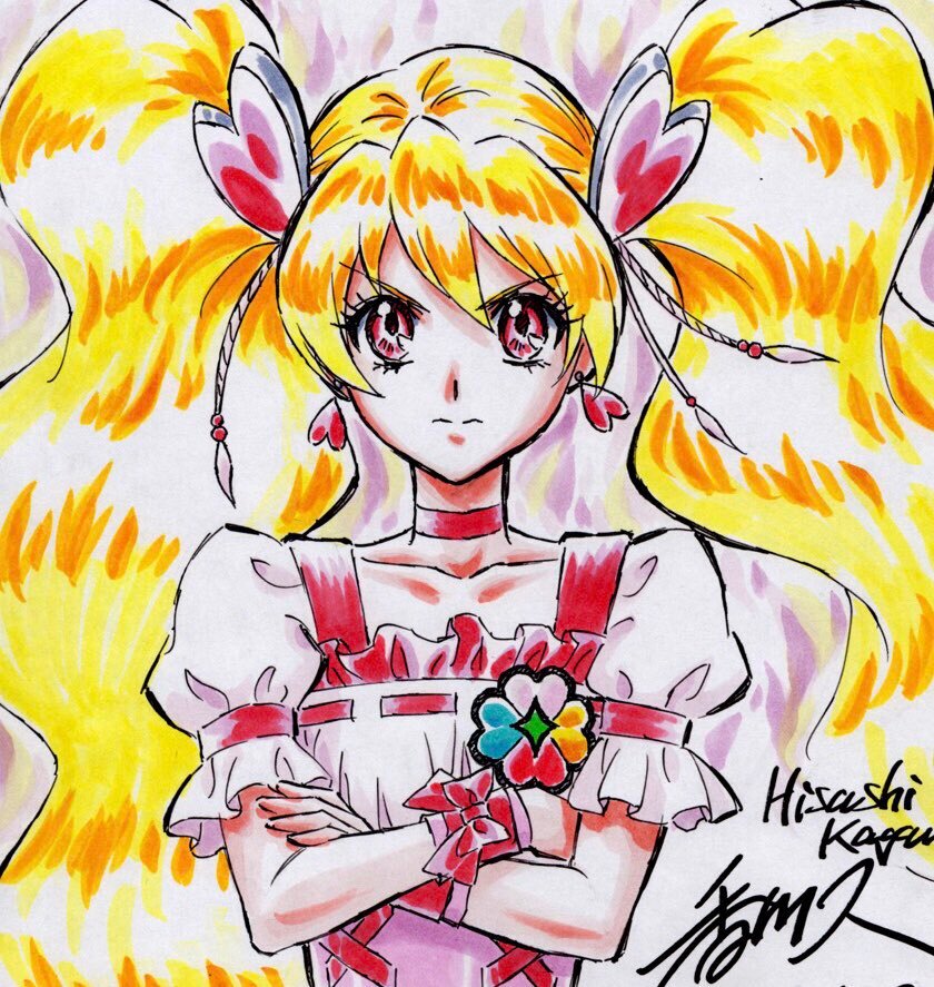 Educational authentic reference image (Fn7xXCKakAISC35). — educational authentic (REAL) shikishi reference associated with Hisashi Kagawa