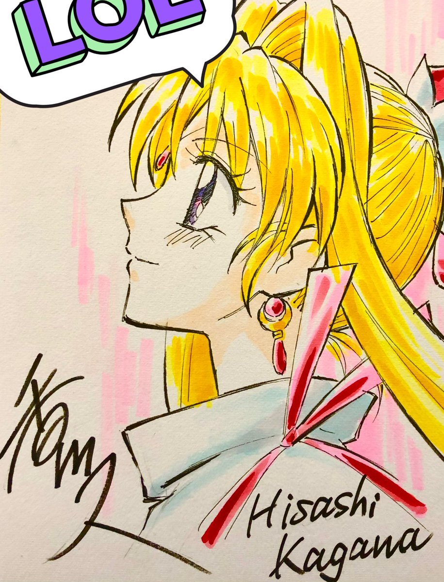 Educational authentic reference image (FmwvDP1aUAEcNd-). — educational authentic (REAL) shikishi reference associated with Hisashi Kagawa