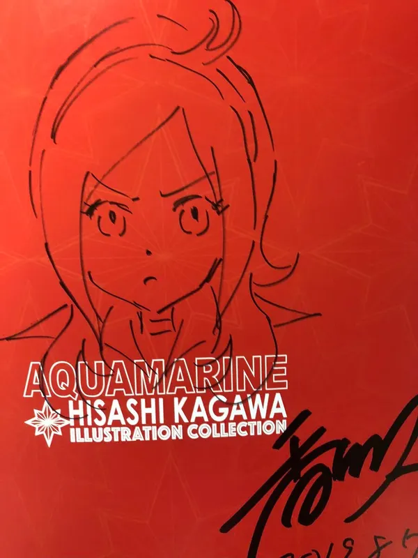 Educational authentic reference image (FVYh4DIVEAEIp8f). — educational authentic (REAL) shikishi reference associated with Hisashi Kagawa