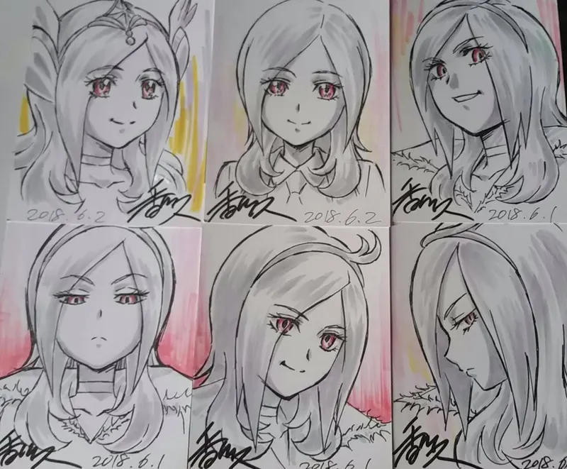 Educational authentic reference image (tumblr_pa9552367T1wyi8heo1_1280). — educational authentic (REAL) shikishi reference associated with Hisashi Kagawa