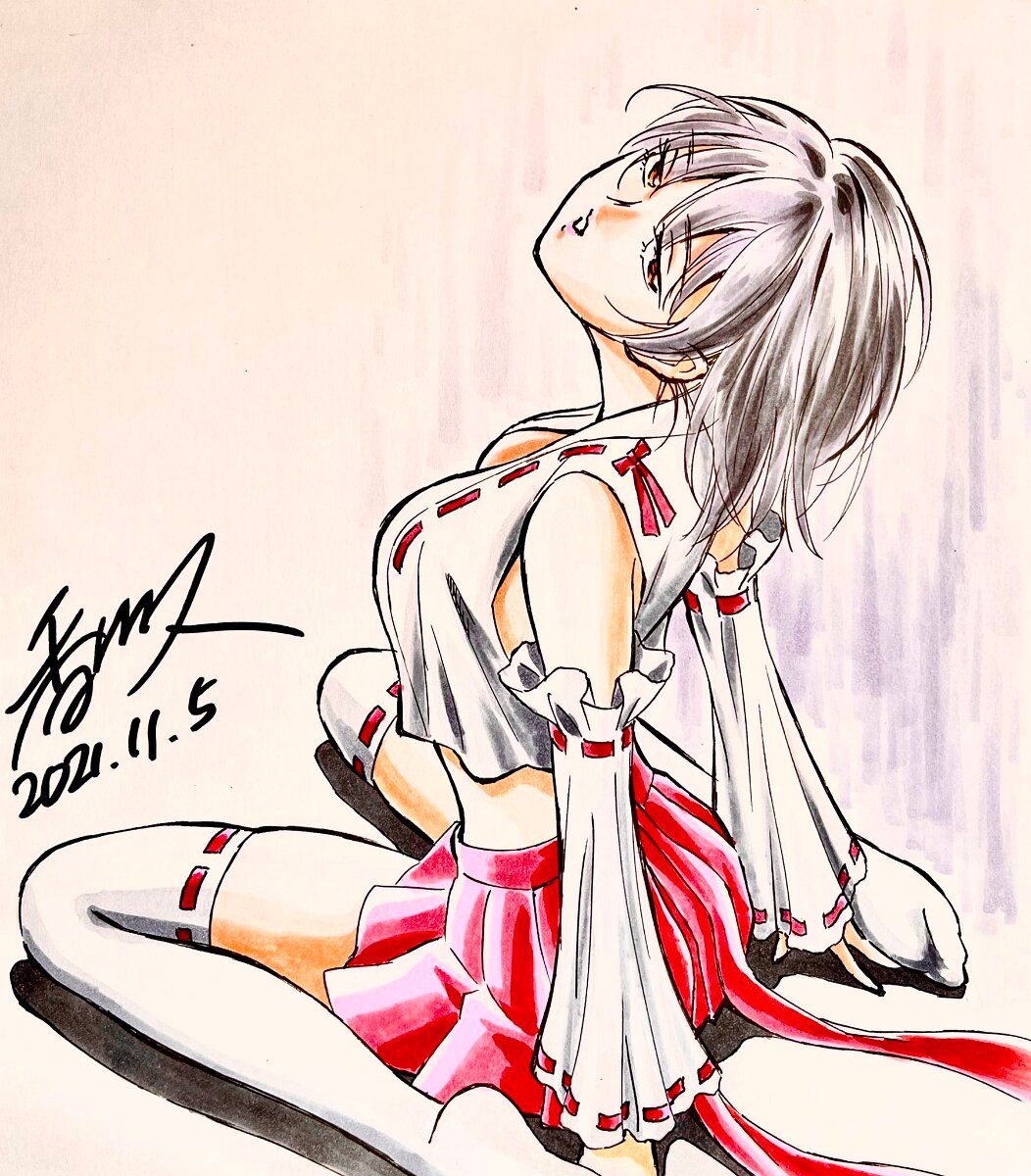 Educational authentic reference image (FFXdkG9aUAEY0WP). — educational authentic (REAL) shikishi reference associated with Hisashi Kagawa