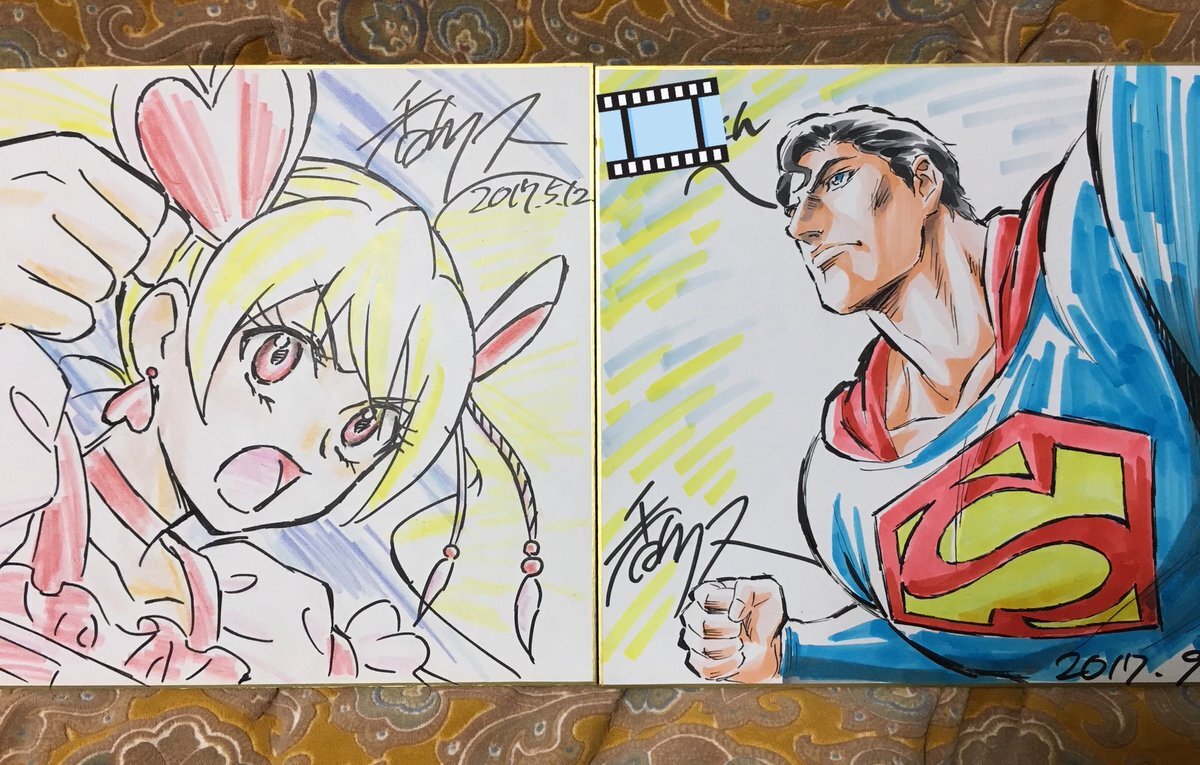 Educational authentic reference image (DMwGKiyUEAEo6SG). — educational authentic (REAL) shikishi reference associated with Hisashi Kagawa