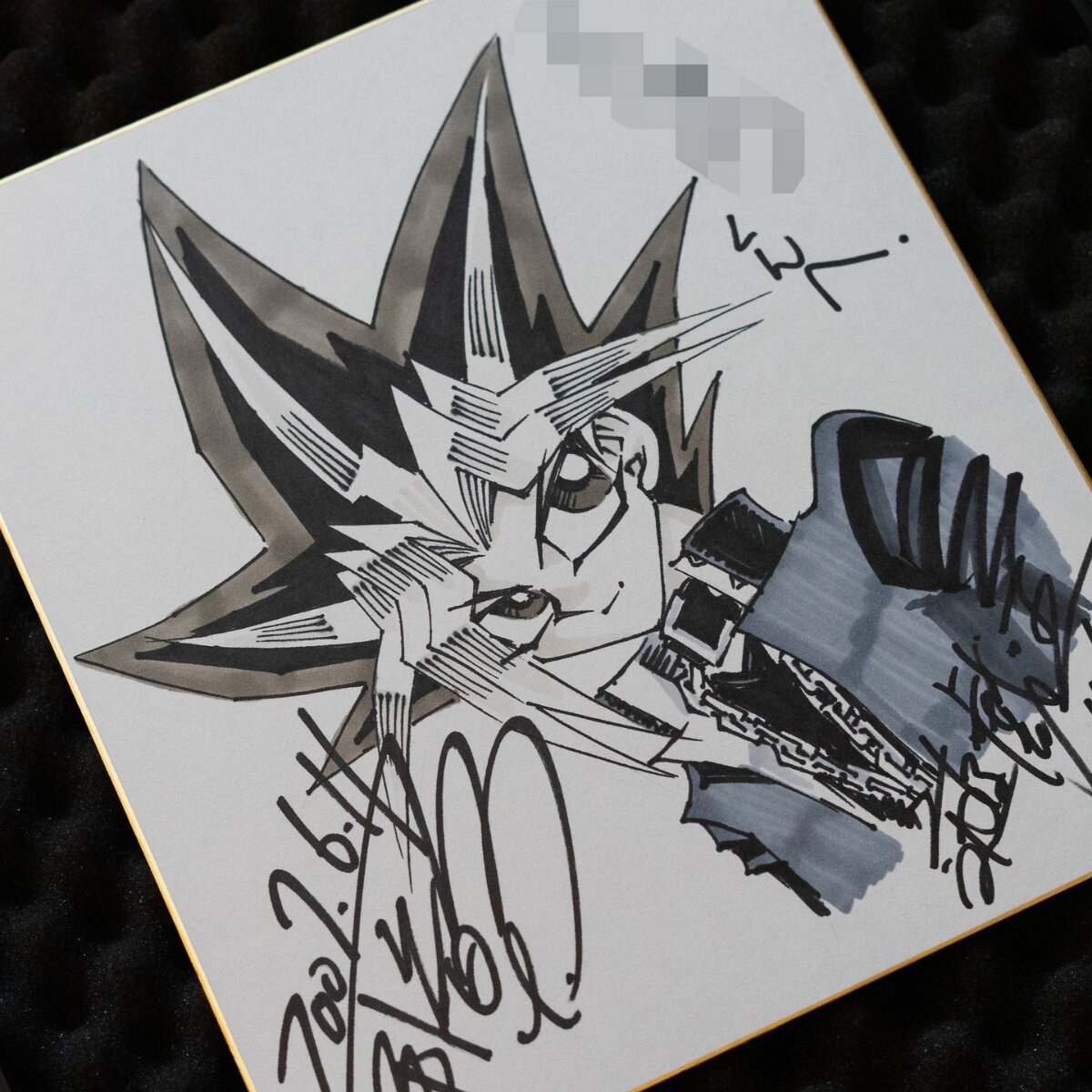 Educational authentic reference image (432997627_1361577541904458_7765046083462486982_n). — educational authentic (REAL) shikishi reference associated with Akira ITO