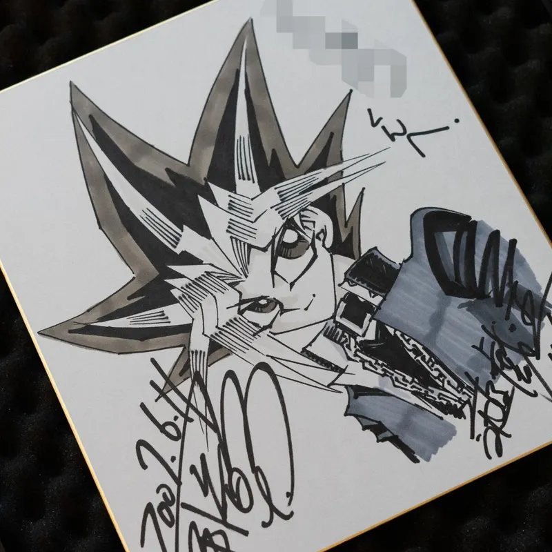 Educational authentic reference image (432997627_1361577541904458_7765046083462486982_n). — educational authentic (REAL) shikishi reference associated with Akira ITO