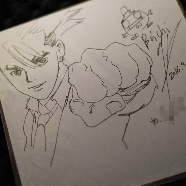 Educational authentic reference image (file). — educational authentic (REAL) shikishi reference associated with Boichi