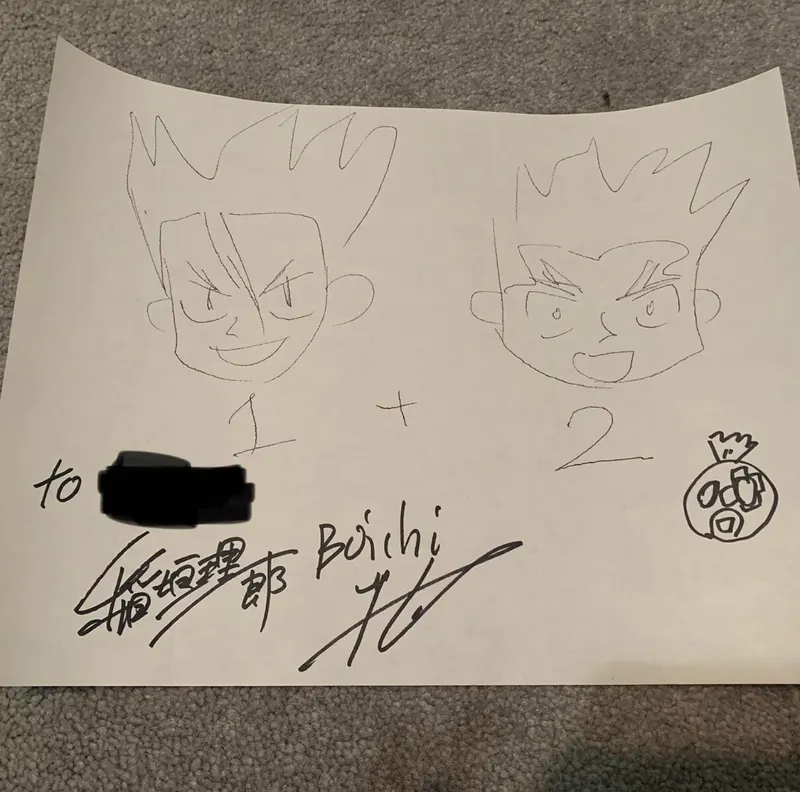 Educational authentic reference image (q81igmvnpaz31). — educational authentic (REAL) shikishi reference associated with Boichi