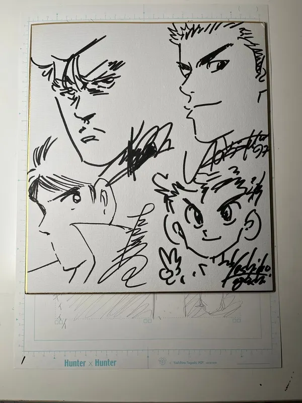 Educational authentic reference image (FUibSFxVUAAjVpY). — educational authentic (REAL) shikishi reference associated with Yoichi Takahashi