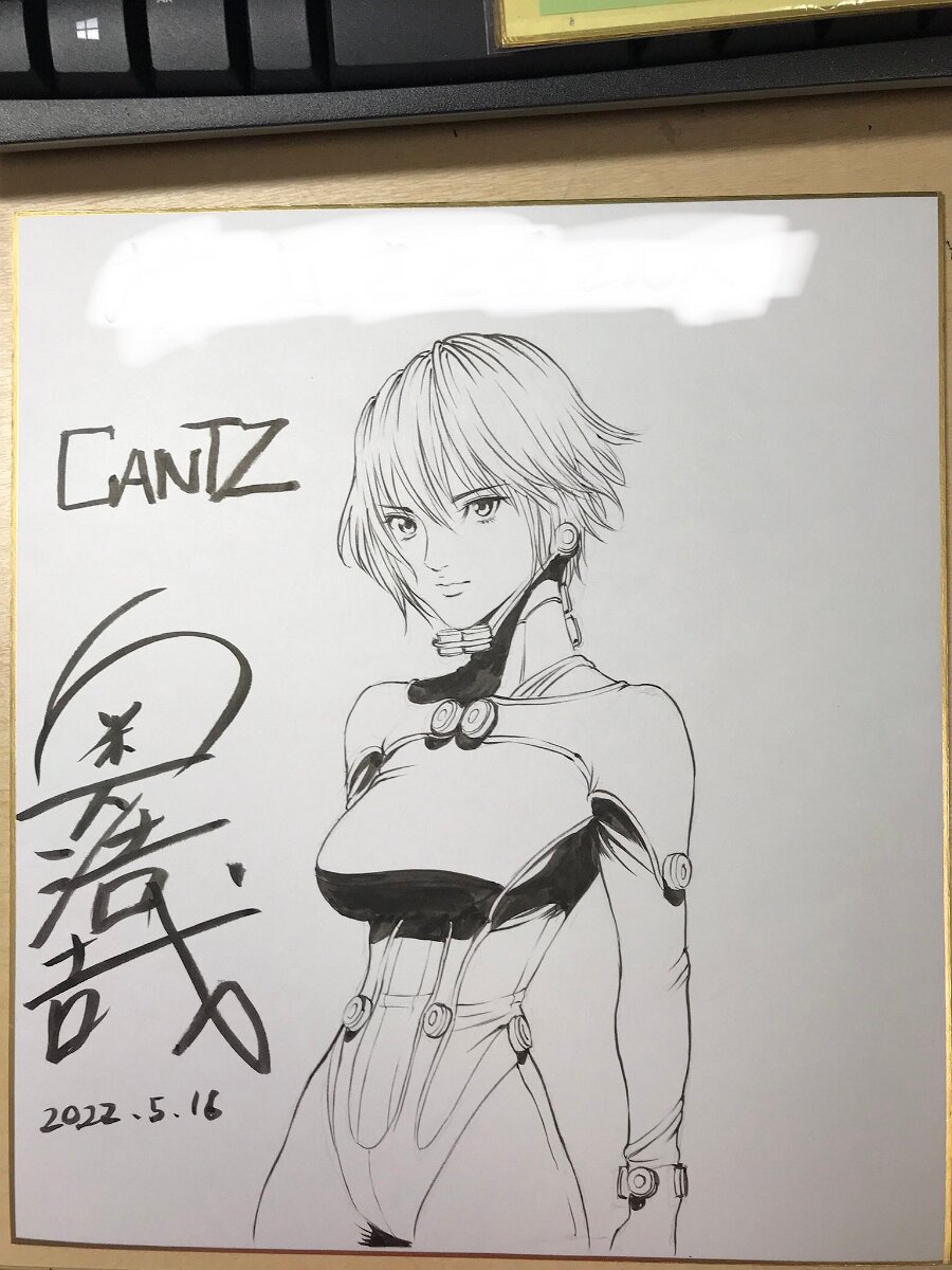 Educational authentic reference image (GWirVg2XkAU87O_). — educational authentic (REAL) shikishi reference associated with Hiroya OKU