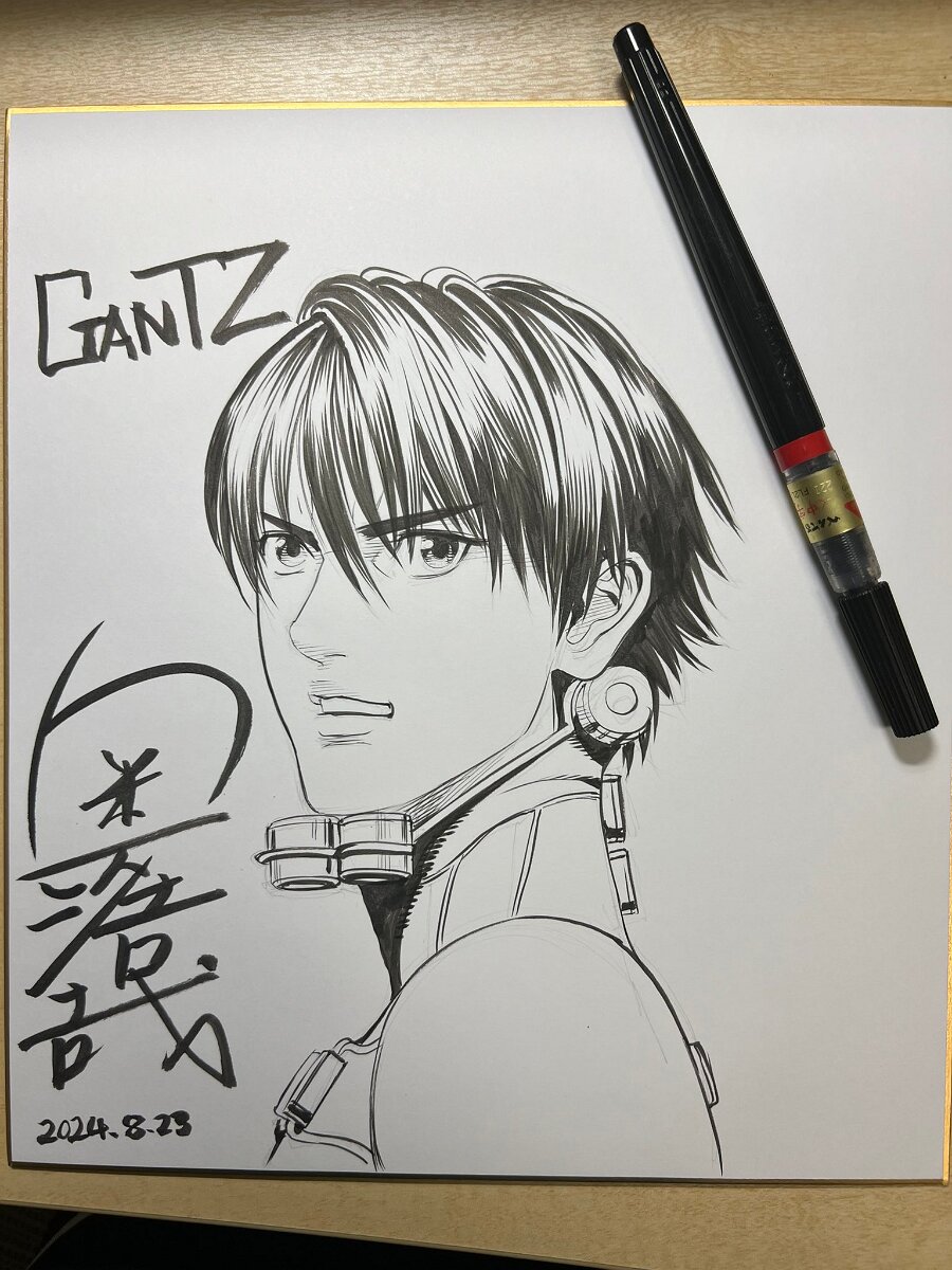 Educational authentic reference image (GfOo9M-asAAP7ZQ). — educational authentic (REAL) shikishi reference associated with Hiroya OKU