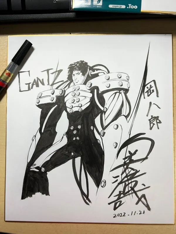 Educational authentic reference image (GXk5aMfa8AAz-36). — educational authentic (REAL) shikishi reference associated with Hiroya OKU