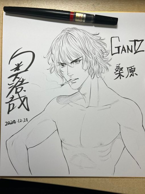 Educational authentic reference image (GfSWu6iasAI6Zr6). — educational authentic (REAL) shikishi reference associated with Hiroya OKU