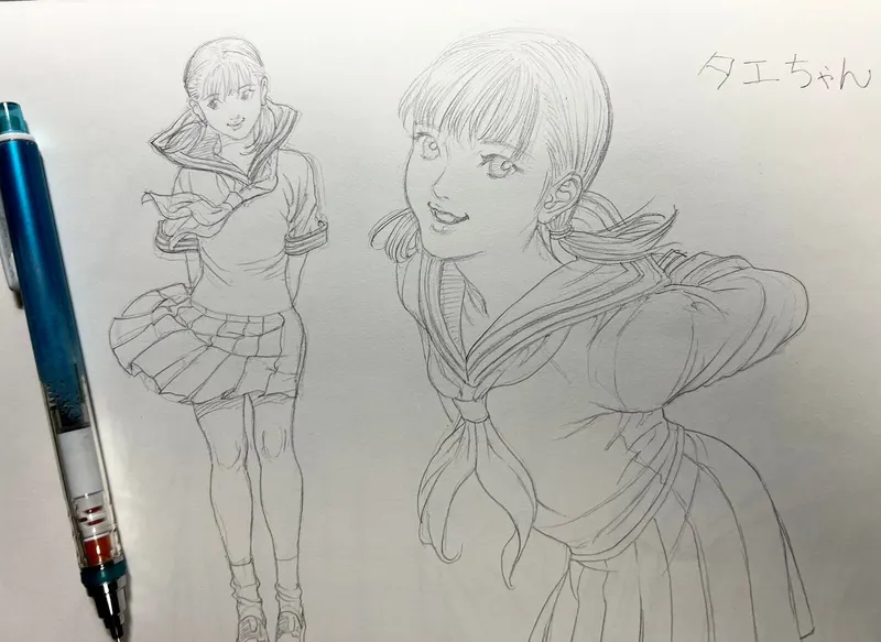 Educational authentic reference image (GdsXe68W8AAk7Jf). — educational authentic (REAL) shikishi reference associated with Hiroya OKU