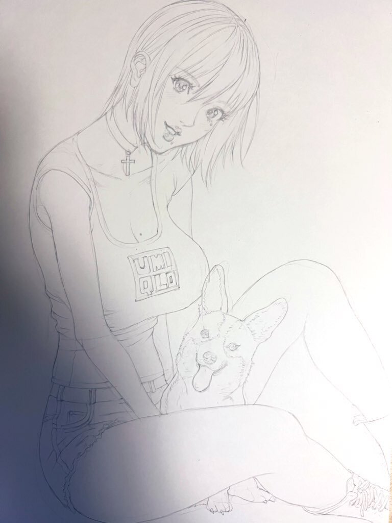 Educational authentic reference image (GdDsLeHagAEXppx). — educational authentic (REAL) shikishi reference associated with Hiroya OKU