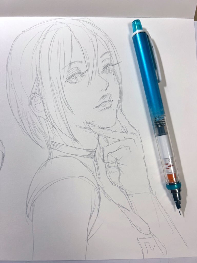 Educational authentic reference image (GdDhMA_agAEi5rF). — educational authentic (REAL) shikishi reference associated with Hiroya OKU