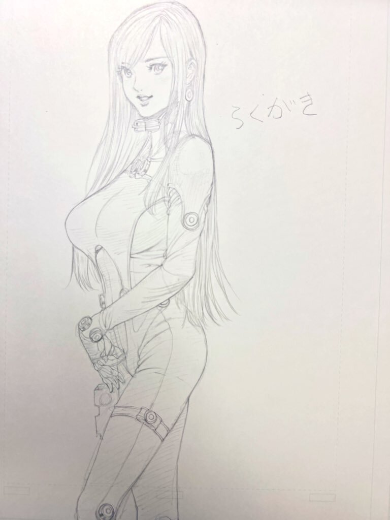 Educational authentic reference image (GYFQ8mDb0AMwQqD). — educational authentic (REAL) shikishi reference associated with Hiroya OKU
