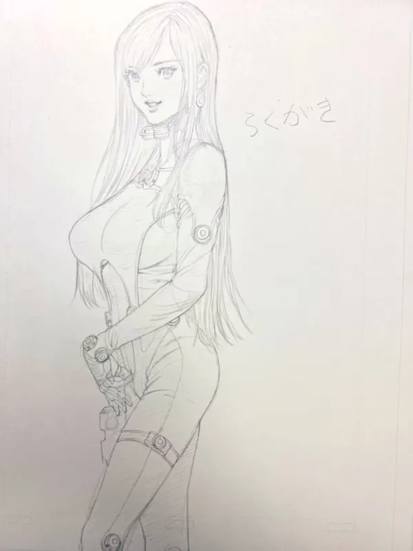 Educational authentic reference image (GYFQ8mDb0AMwQqD). — educational authentic (REAL) shikishi reference associated with Hiroya OKU
