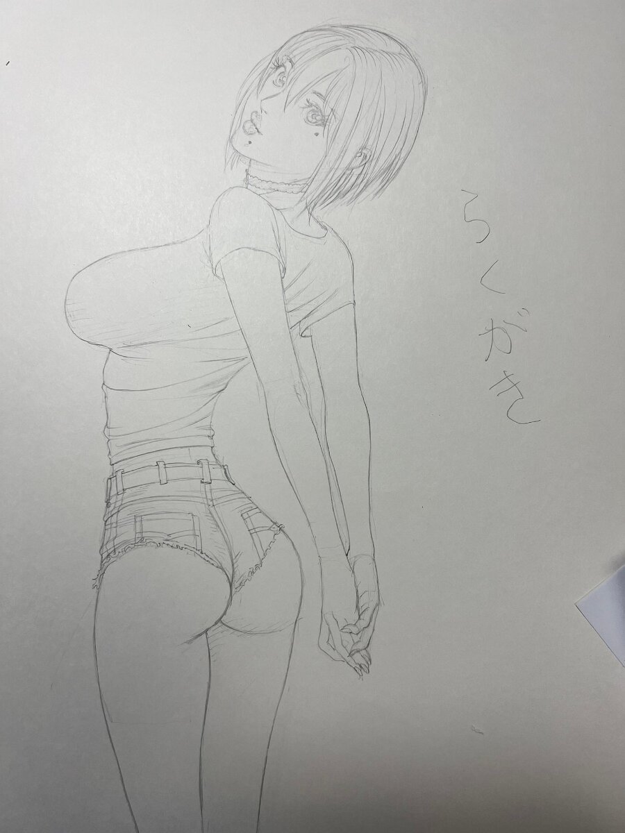 Educational authentic reference image (GXk5IMQaUAAnab0). — educational authentic (REAL) shikishi reference associated with Hiroya OKU