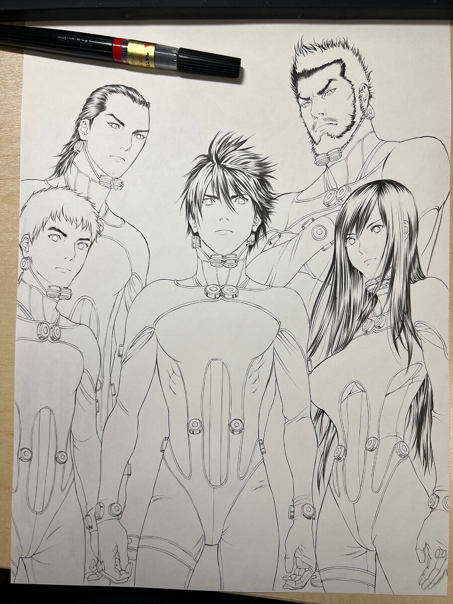 Educational authentic reference image (GXfZWkda4AAF4Im). — educational authentic (REAL) shikishi reference associated with Hiroya OKU