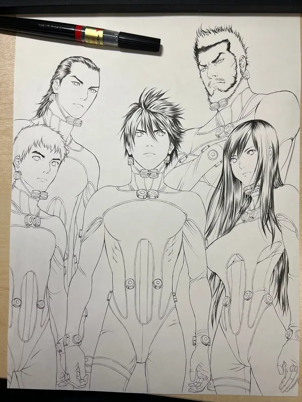 Educational authentic reference image (GXfZWkda4AAF4Im). — educational authentic (REAL) shikishi reference associated with Hiroya OKU
