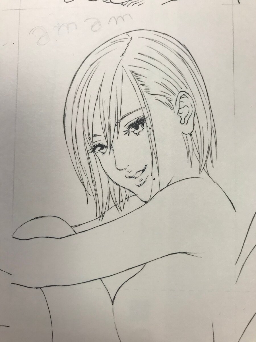 Educational authentic reference image (GWirAkPWUAAkOGQ). — educational authentic (REAL) shikishi reference associated with Hiroya OKU