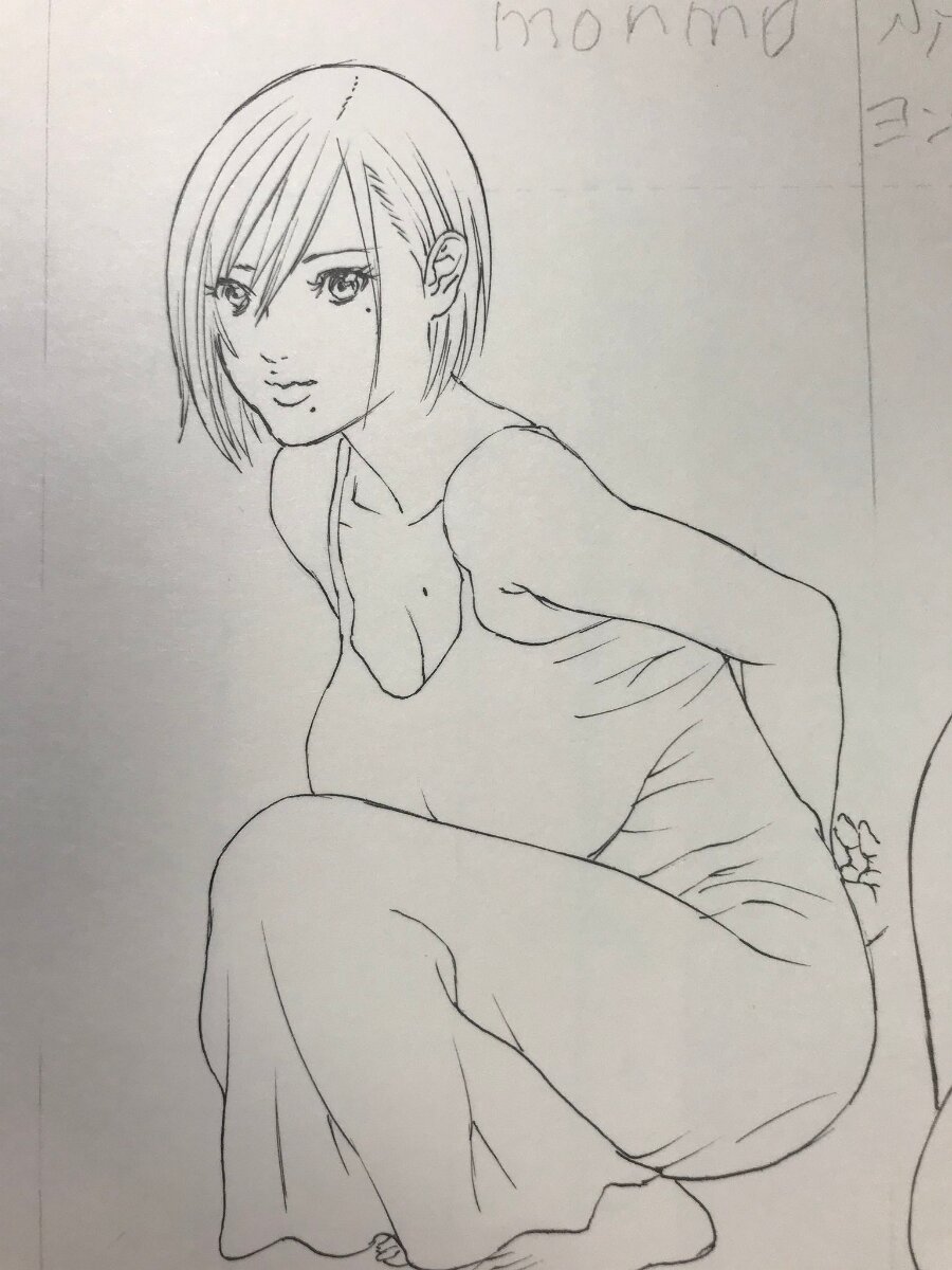 Educational authentic reference image (GWirAjjbQAAUz6r). — educational authentic (REAL) shikishi reference associated with Hiroya OKU