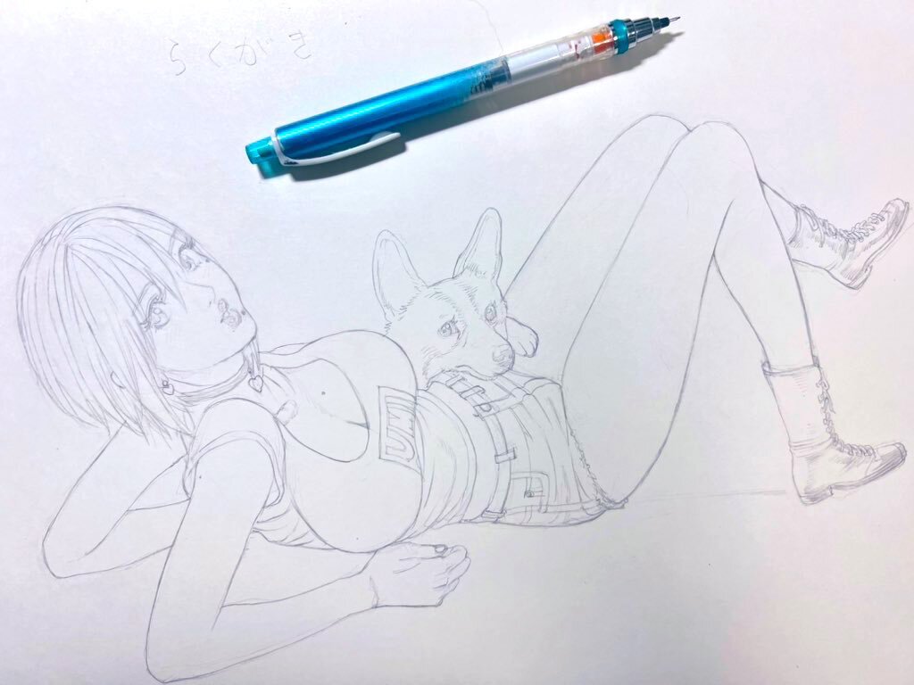 Educational authentic reference image (GPdHFlea0AAPAMZ). — educational authentic (REAL) shikishi reference associated with Hiroya OKU