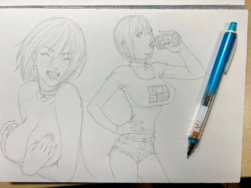 Educational authentic reference image (GM0amSIaMAAX0B2). — educational authentic (REAL) shikishi reference associated with Hiroya OKU