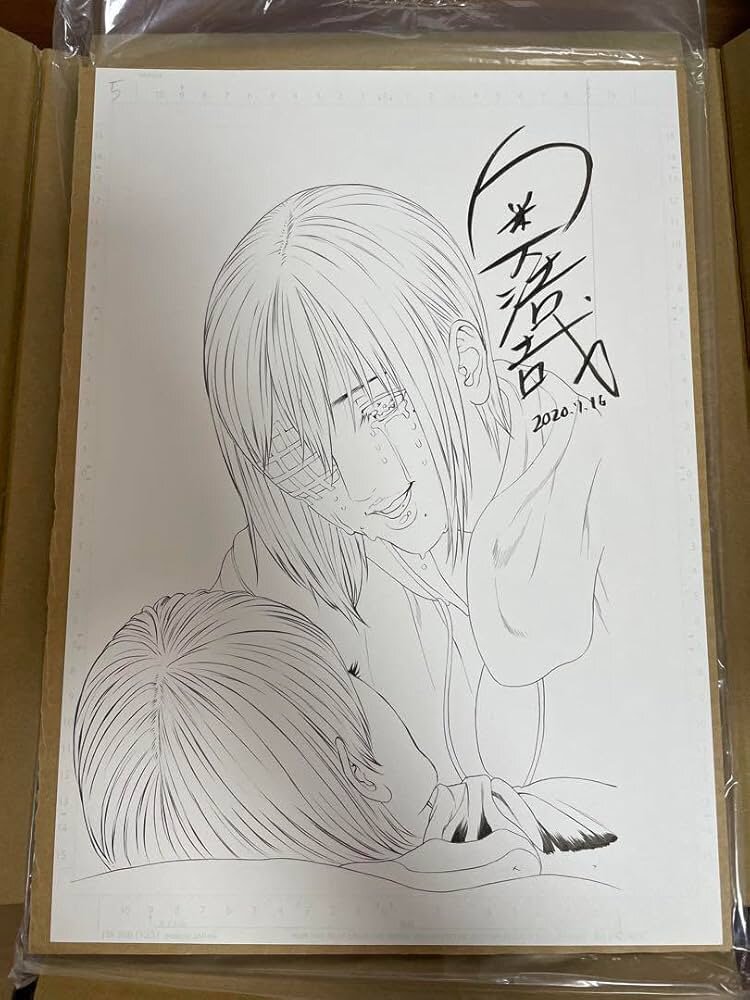 Educational authentic reference image (61WDrA--gEL._AC_UF894,1000_QL80_). — educational authentic (REAL) shikishi reference associated with Hiroya OKU