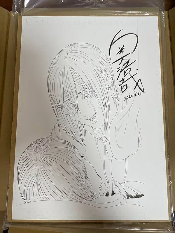 Educational authentic reference image (61WDrA--gEL._AC_UF894,1000_QL80_). — educational authentic (REAL) shikishi reference associated with Hiroya OKU