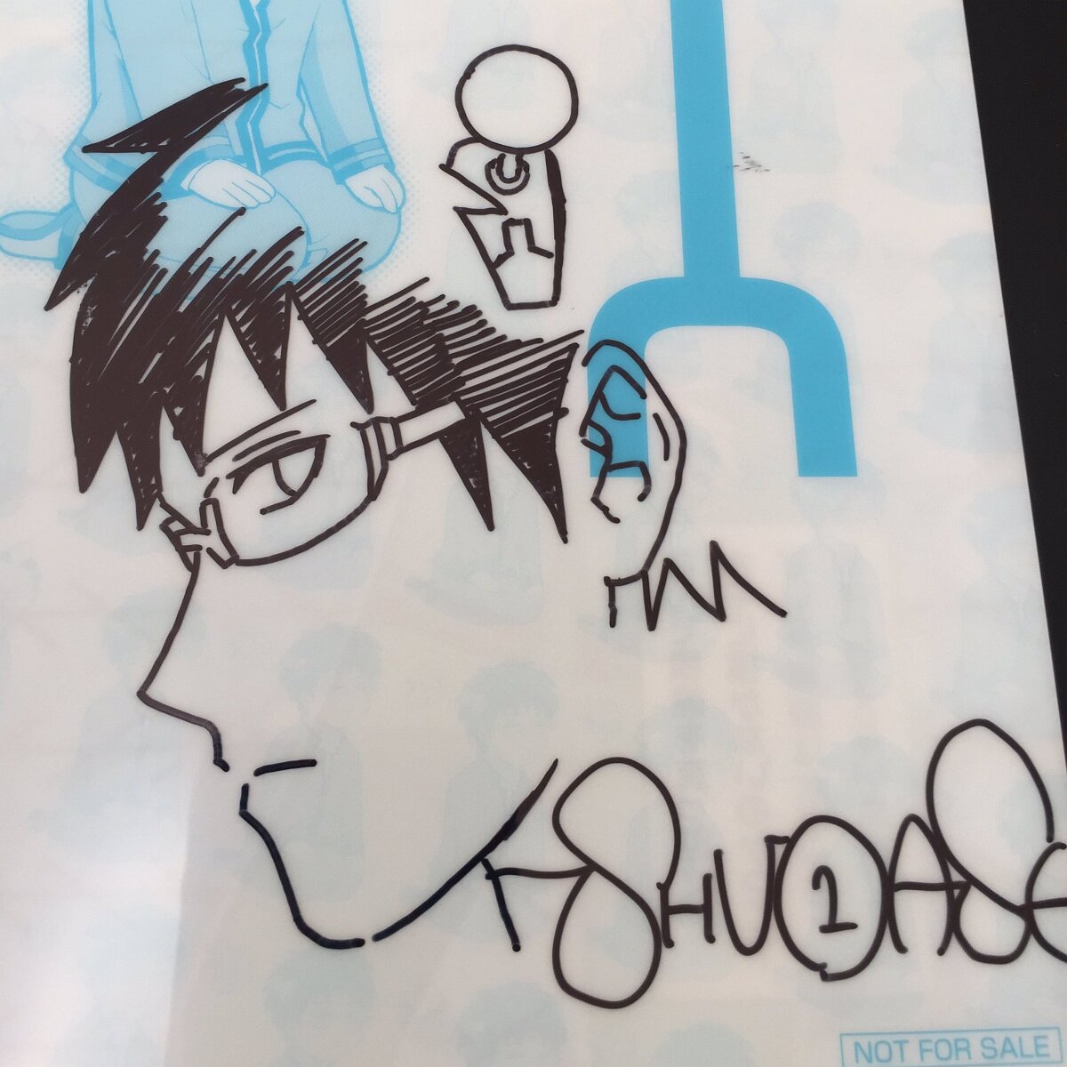 Educational authentic reference image (C1DZX5LUAAE09f_). — educational authentic (REAL) shikishi reference associated with Shuuichi Asou