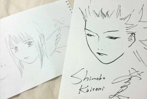 Educational authentic reference image (20100628231517). — educational authentic (REAL) shikishi reference associated with Kaitani Shinobu
