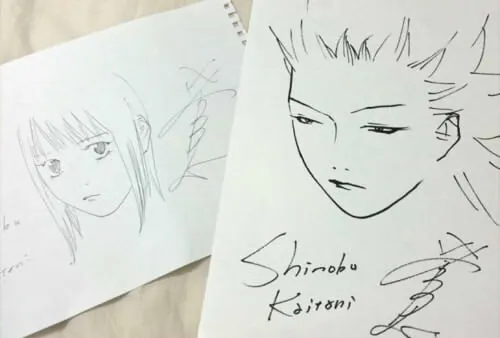 Educational authentic reference image (20100628231517). — educational authentic (REAL) shikishi reference associated with Kaitani Shinobu