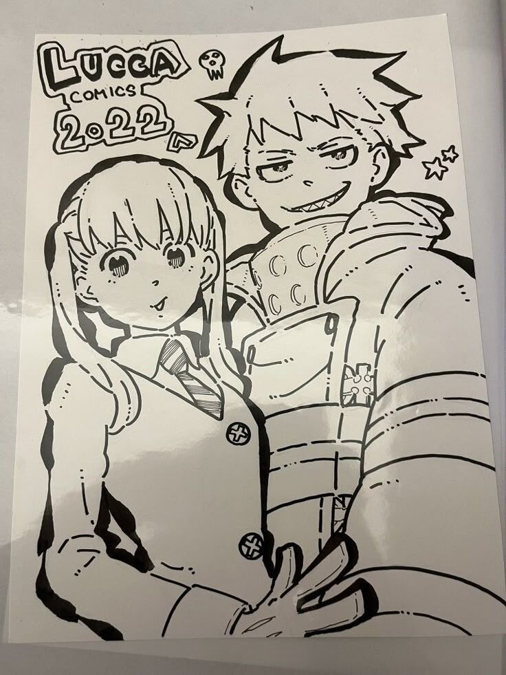 Educational authentic reference image (Ohkubo Art). — educational authentic (REAL) shikishi reference associated with Atsushi Ohkubo