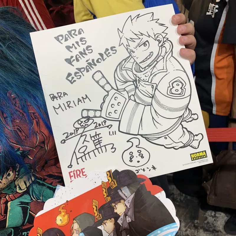 Educational authentic reference image (2eH07ZP). — educational authentic (REAL) shikishi reference associated with Atsushi Ohkubo