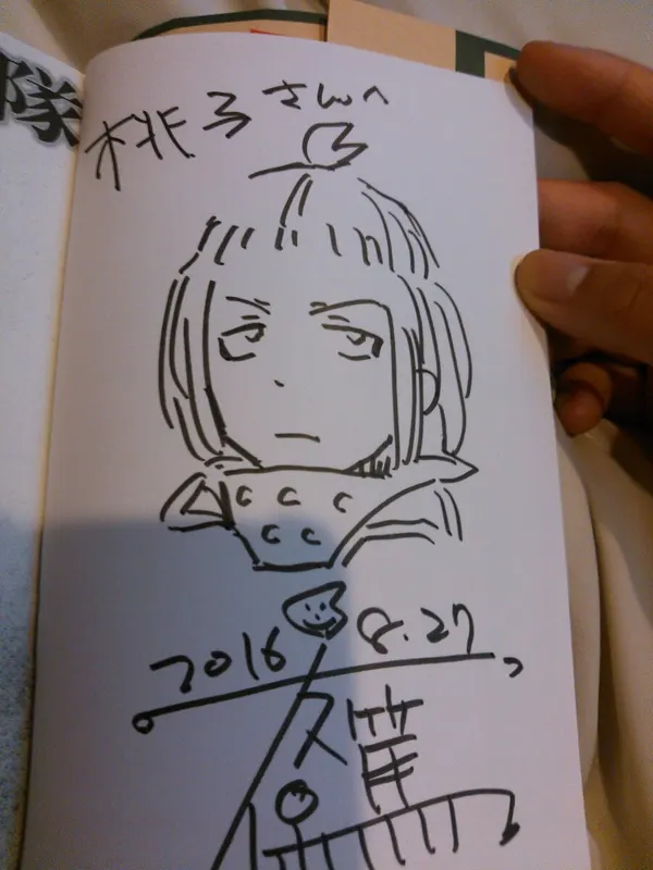 Educational authentic reference image (OmTB3oM). — educational authentic (REAL) shikishi reference associated with Atsushi Ohkubo