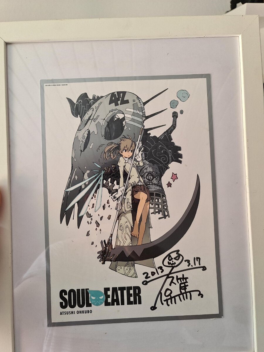 Educational authentic reference image (4nomowvogy3a1). — educational authentic (REAL) shikishi reference associated with Atsushi Ohkubo