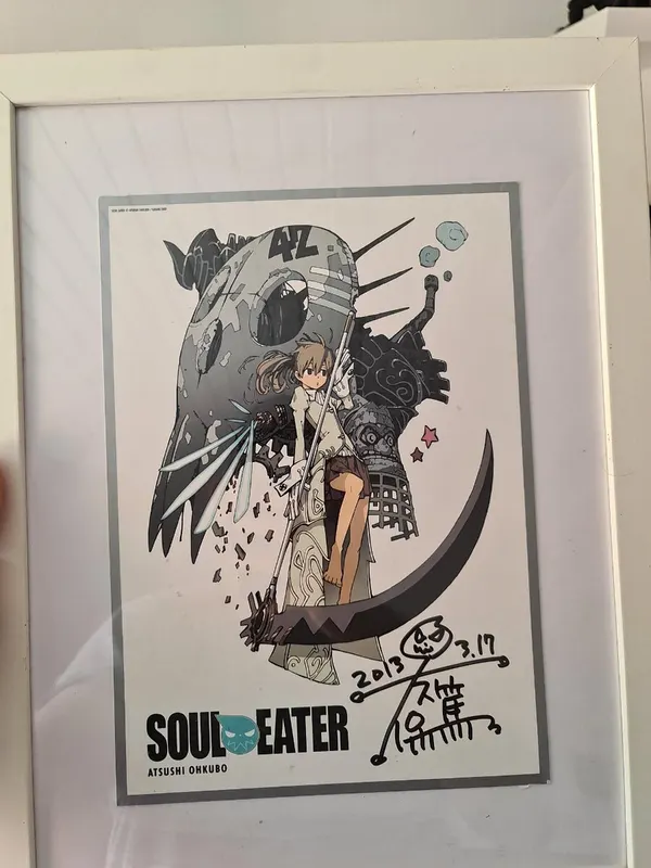 Educational authentic reference image (4nomowvogy3a1). — educational authentic (REAL) shikishi reference associated with Atsushi Ohkubo
