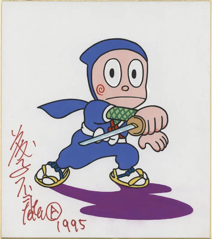 Educational authentic reference image (f3UrdEZ). — educational authentic (REAL) shikishi reference associated with Fujiko Fujio