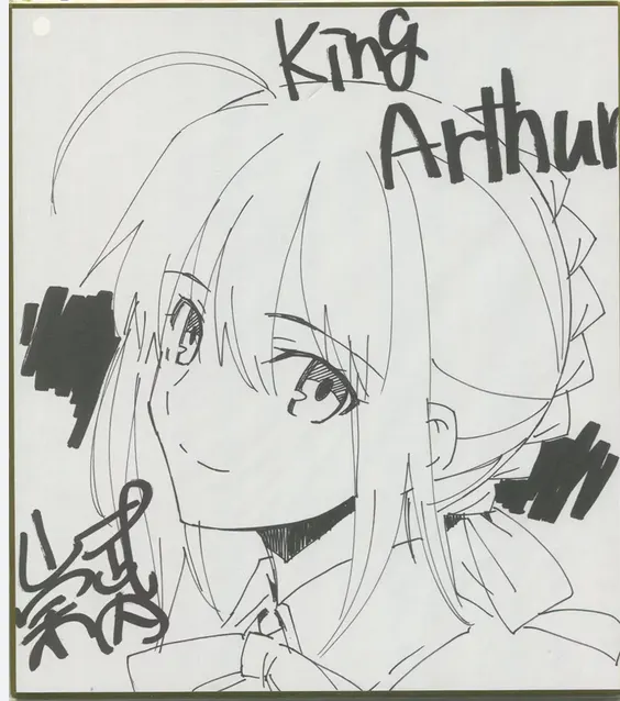 Educational authentic reference image (Screenshot 2025-11-18 at 00-09-54 武内 崇 色紙 - Google Search). — educational authentic (REAL) shikishi reference associated with Takashi Takeuchi