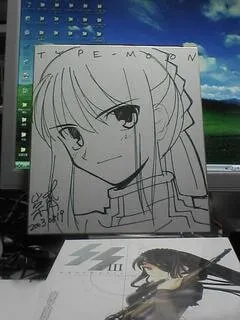 Educational authentic reference image (13414233434). — educational authentic (REAL) shikishi reference associated with Takashi Takeuchi