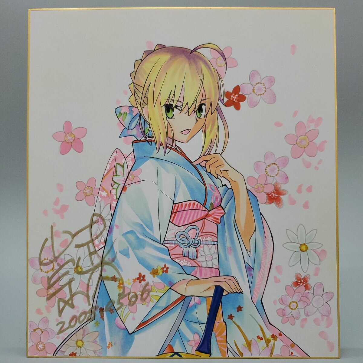 Educational counterfeit reference image (f1185714044.1). — educational counterfeit (FAKE) shikishi reference associated with Takashi Takeuchi