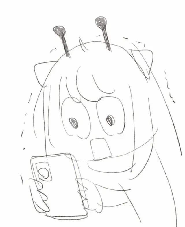 Educational authentic reference image (new-sketch-by-tatsuya-endo-v0-y3oi4zh34is81). — educational authentic (REAL) shikishi reference associated with Tatsuya Endo