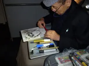 Educational authentic reference image (p1010167). — educational authentic (REAL) shikishi reference associated with Shingo Araki