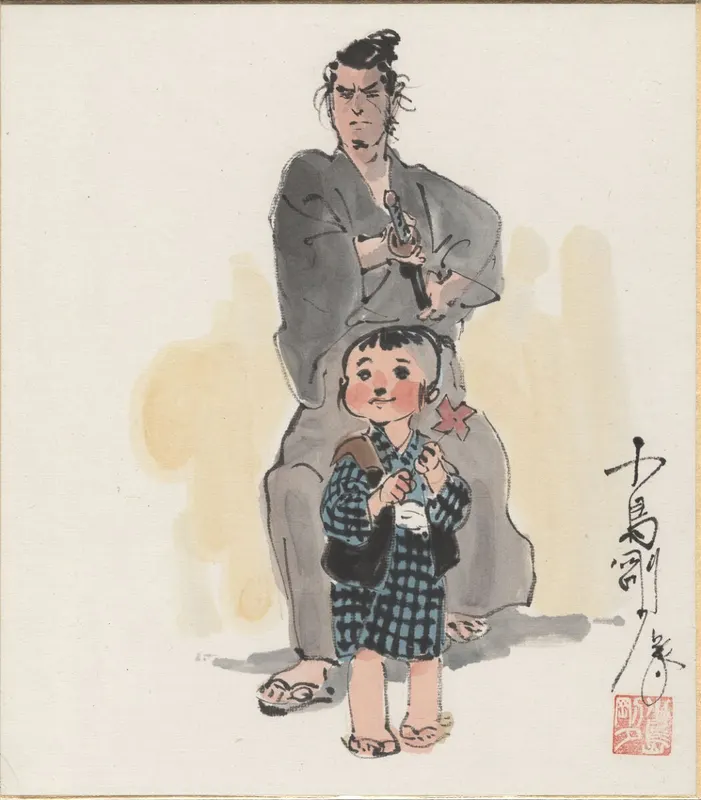 Educational authentic reference image (RADFBBB0202118_114949). — educational authentic (REAL) shikishi reference associated with Goseki Kojima